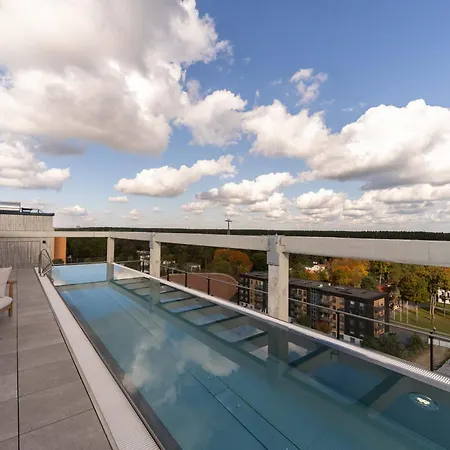 Sky Pool Escape Luxury In Center Lägenhet Druskininkai