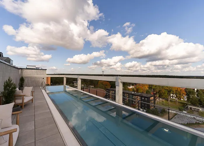 Sky Pool Escape Luxury In Center Apartment Druskininkai